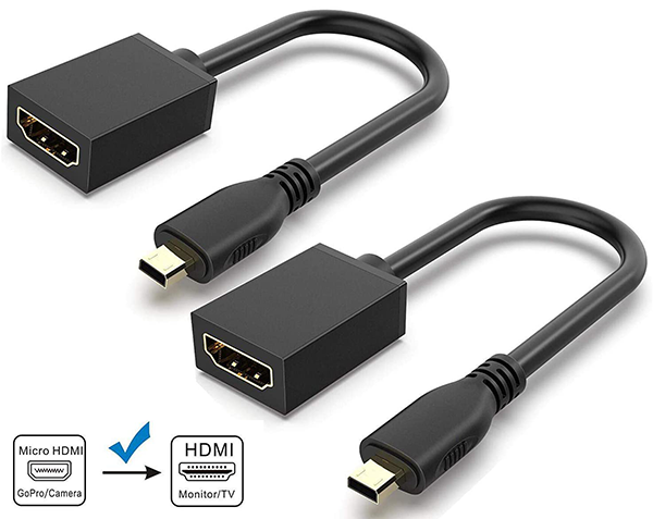 Gana Micro-HDMI-to-HDMI电缆