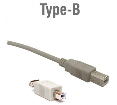 USB类型B连接的示例