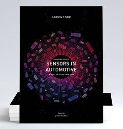 aspencore指南的书籍封面的照片汽车传感器