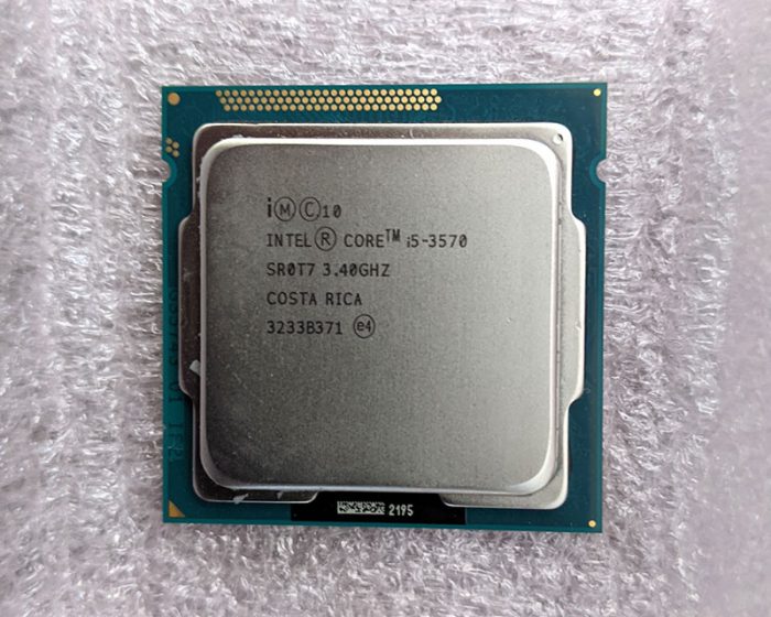 旧CPU的照片被清理