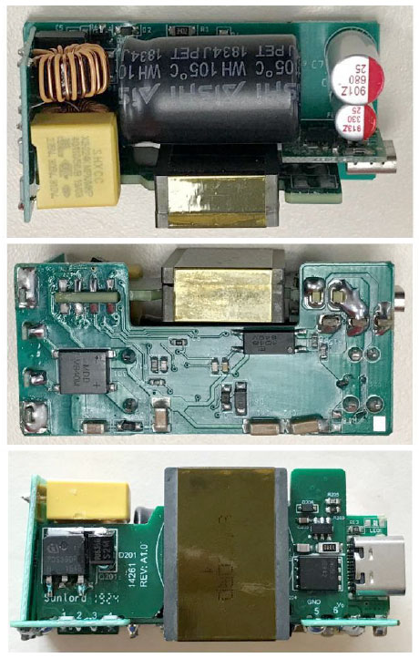 FFRZVS USB PD适配器参考设计的三张照片
