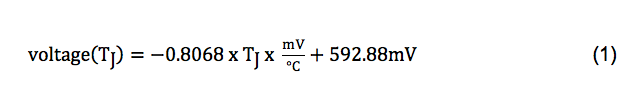 计算结温的公式
