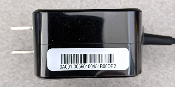 Nexus Player AC适配器贴纸的照片
